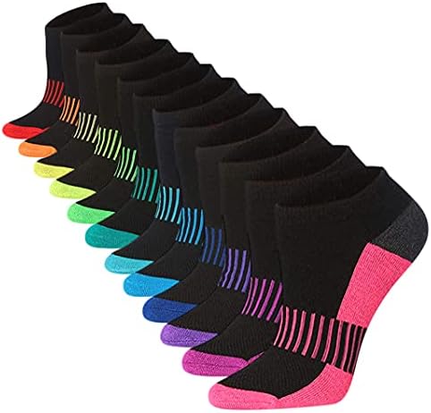 Tipi Toe Women ' s 12-Pairs Low Cut Атлетик Sport Peformance Socks