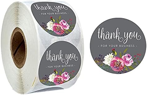 Благодаря Етикети на Ролка, 500 бр Благодаря Етикети Етикети за Печене на Опаковки,Пликове, Печат, на Малкия бизнес,Бели