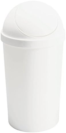 Sterilite White 12 Кв. Пъзел-Top Wastebasket