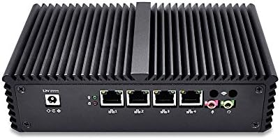 Kettop I3 Firewall Техника Mi4005L Intel Core I3-4005U с Barebone WiFi,мини Настолен КОМПЮТЪР с 4 порта LAN AES-Ni защитната