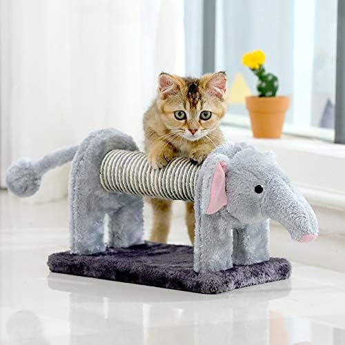 ZYXRGS Cat Simple One Small Cat Climbing Frame Cat Toy Creative Mini Cat Scratching Post Pet Products Four Seasons (Цвят