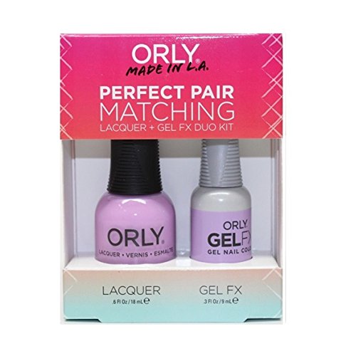 Orly - Перфектната Двойка Matching Lacquer+Gel FX Kit - Както се вижда по телевизията - 0,6 грама / 0,3 грама
