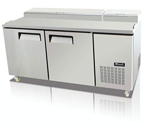 Migali C-PP67-HC Competent Series Refrigerated Counter/Pizza Подготовка Table, 67 W, капацитет на 20.0 cu. ft.