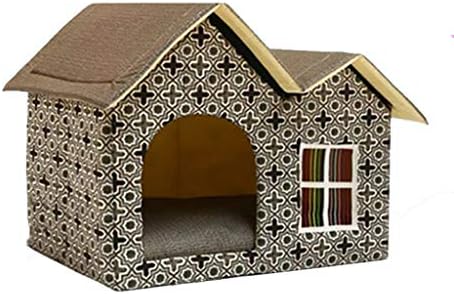 BJL Киноложки, Пет Nest Dog House Cat Litter Four Seasons Universal Summer Small Dog Indoor (3 цвята). легло за домашни