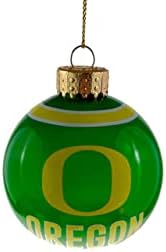 Oregon Ducks Стъклената Топка Ornament Limited Edition FOCO Ducks Стъклената Топка Ornament – Но от NCAA и покажете отборен дух с официално лицензирано декорации футболни фенове Ducks