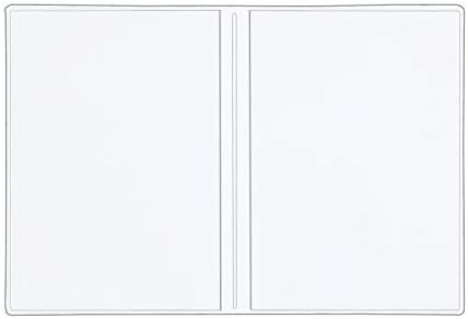 StoreSMART - Две джобни пластмасови карти Caddy – Титуляр приходи – 10-Pack – Clear (CC1423-2-C-10)