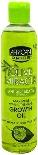 African Pride African Pride Olive Miracle Anti-Breakage Formula - Case of 12