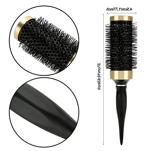 Кръгла четка за коса, Удобна за Керамични Гребен Удобен Roller Round Hair Brush Къдрава Hair Brush for Къдрава Hair for