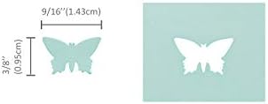Bira на Занаятите 5/8 inch Butterfly Shape Lever Action Занаятите Punch for Paper Crafting Scrapbooking