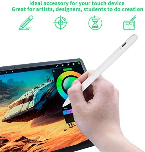 Активен Стилус за Samsung Galaxy Tab A 2019 8 Молив,Електронен Капацитивен Акумулаторна молив Type-C е Съвместим с Galaxy