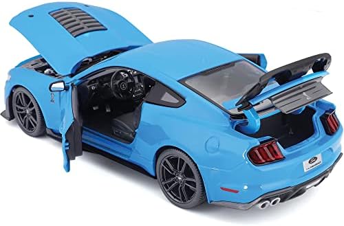 2020 Ford Mustang Shelby GT500 Light Blue Special Edition 1/18 Diecast Model Car by Maisto 31452
