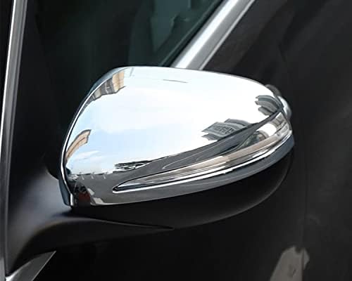 GXSC автоаксесоари Вратата на Огледалото за Обратно виждане Капак ABS Странични Крила Огледало Капак за Mercedes Benz