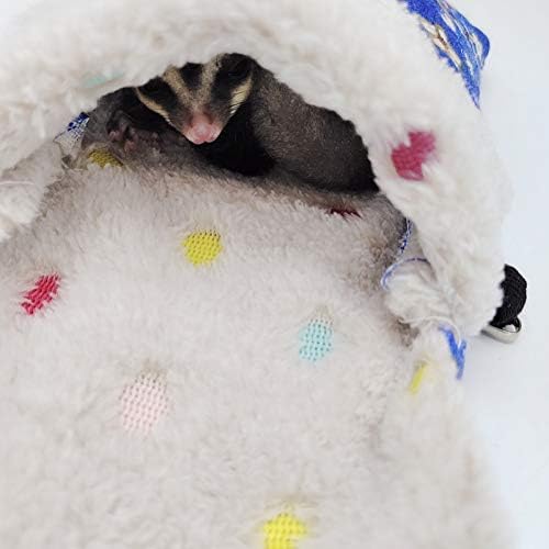 Heave Hamster Sleeping Bag,Топла Зима Малък домашен Любимец Плюшевое Гнездо, Подслон Чанта за Хамстер Таралеж Морско Свинче