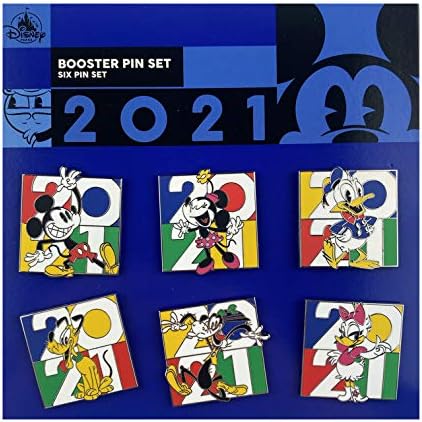 Дисни Пин - Mickey and Friends 2021 Booster Set