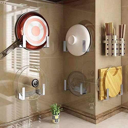 XJJZS Punch-Free Pot Rack Wall Hanging Stainless Steel Kitchen Cutting Board Cutting Board Cutting Board Storage Срок