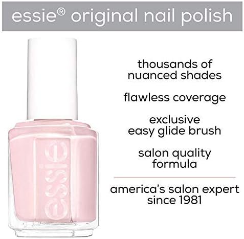 Essie Лак за нокти, Mademoiselle, Класически Прозрачен Лак за нокти 0,46 унция (опаковка от 2 броя)