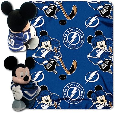 Северо-западна компания Официално лицензировала кобрендовый диснеевский комплект обнимашек с Мики и флисового одеяла NHL