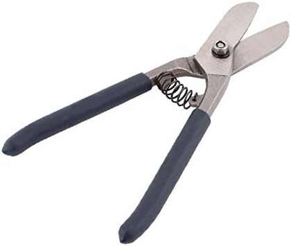 X-DREE 8-инчов с дължина гумено покритие Дръжка с Директен Глава Купа Ножици ножица(Longitud de 8 pulgadas Mango recubierto
