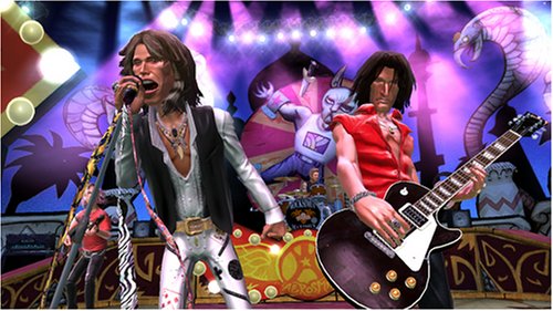 Guitar Hero Aerosmith Пакет с 2 Фиксирани китари, - PlayStation 2