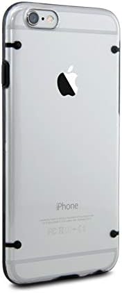 Калъф Robotek е Предназначена за iPhone Plus 6S и iPhone 6 Plus, ултра-тънък и Кристално Чист Цветен Хибриден твърд защитен