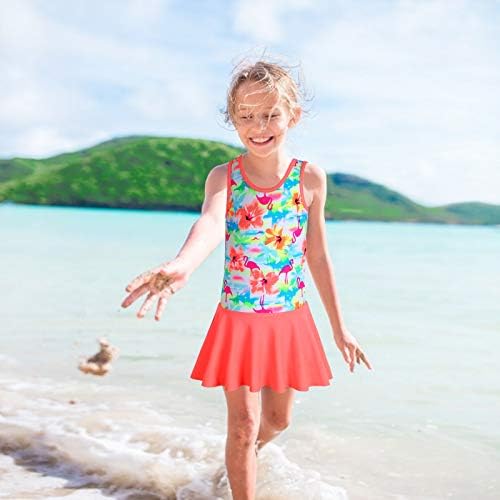 BAOHULU Бански За Малки Момичета едно Парче Сладък Цветен Обличам Бански костюми 3-8 години