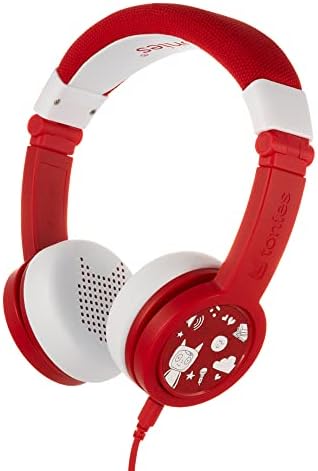 Tonies Сгъваеми слушалки с кабел, за деца - Удобен дизайн за монтиране на ухото - Работи с Toniebox и всички устройства