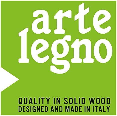 Arte Legno Магнитен Ножевой блок и Елегантен кухненски дисплей - Заоблен дизайн - Устойчиви на петна дървесина орех -