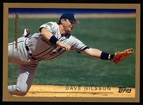 1999 Topps # 141 Дейв Nilsson Milwaukee Brewers (Бейзболна картичка) NM/MT Brewers