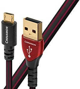 Кабел AudioQuest Cinnamon Micro USB to USB A - 2,46 фута (75 м)