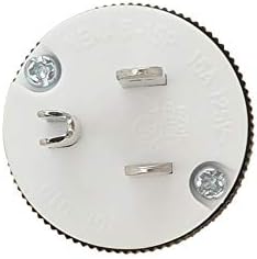 Штепсельная вилица за хранене, NEMA 5-15П Locking Grounding 15A 125V Plug Male 3-Prong Industry Клас Electric Plugs(5-15П