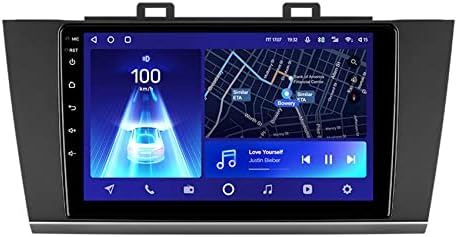 GokiuEyLd Радиото в автомобила, за Subaru Outback 5 2014-2018 Legacy 6 2014-2017 Android 10 Видеоклипове GPS Навигация