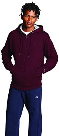 Мъжки hoody с качулка Powerblend Fleece Full Zip Hoodie Champion, лого C