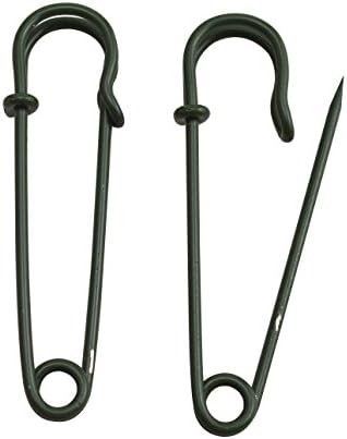 Fenggtonqii Army Green 63 мм Length Safety Pin Safety Blanket Пин Pack of 6