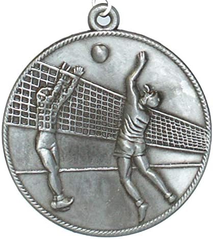 Сребърен медал по волейбол с гравиран Феникс Съкровища Treasure