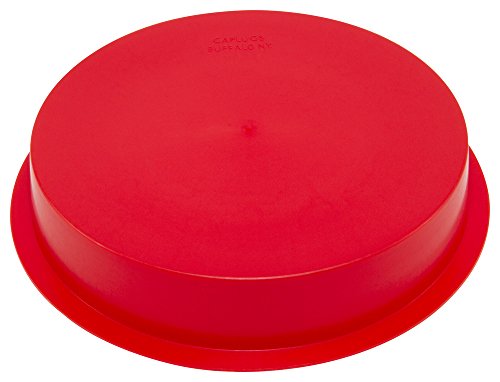 Тапи 99394348 Пластмасов конус на кутията и вилица. T-1079, PE-LD, Cap OD 4.83 Plug ID 5.09, Червено (опаковка от 10 броя)