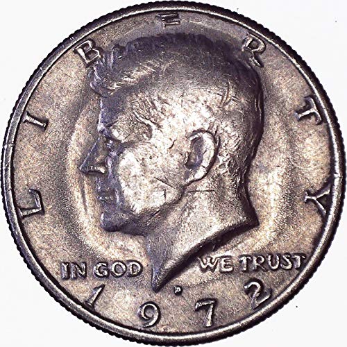 1972 D Kennedy Half Dollar 50C About Uncirculated