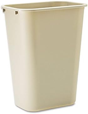 Боклук Rubbermaid Commercial Deskside Пластмаса, Правоъгълна, 10 1/4 литра, Бежовата