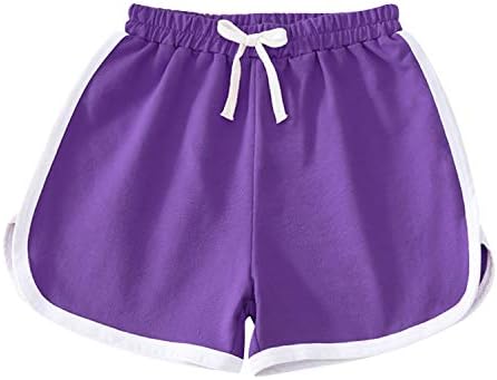 qtGLB Girls Shorts 3-Pack Cotton Active Атлетик Running Sleeping for Toddler Kids Big гърлс