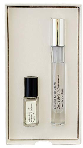 Maison Louis Marie No. 04 Bois de Balincourt Mini Travel Set - Eau de Parfum Travel Spray & Mini Perfume Oil