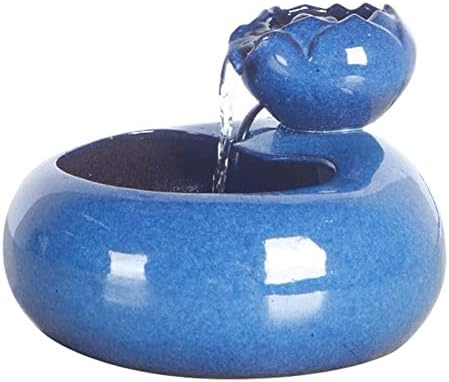 HAOKTSB Пет Fountain Cat Water Fountain with Filter,Ceramic Пет Drinking Fountain for Cats and Dogs - Automatic Пет Water Dispenser Silent Non-Slip Пет Water Dispenser