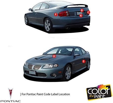 Цвят и боя за Pontiac Automotive Touch-Up Paint - Active RED MET - WA240L - Ремонт на надраскване боя, за Точно съвпадение - Basic
