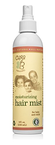 CARA B Естествено Moisturizing Hair Mist For Kids and Babies Textured, Къдрава Коса – Natural Hair Detangler Мъглив Spray