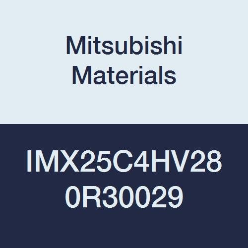 Mitsubishi Materials IMX25C4HV280R30029 Твердосплавная замяна торцевая перките, без да се отвори охлаждащата течност,