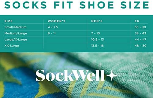 Sockwell Men ' s Traverse Micro Умерен Компрессионный чорап