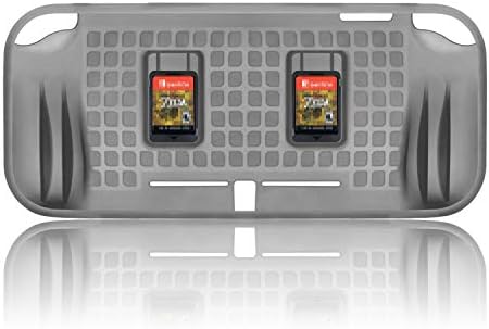 Актуализация Fyoung Калъф за Nintendo Switch Lite Вграден Слот 2 слот за карти, Защитен калъф TPU Калъф за Switch Lite