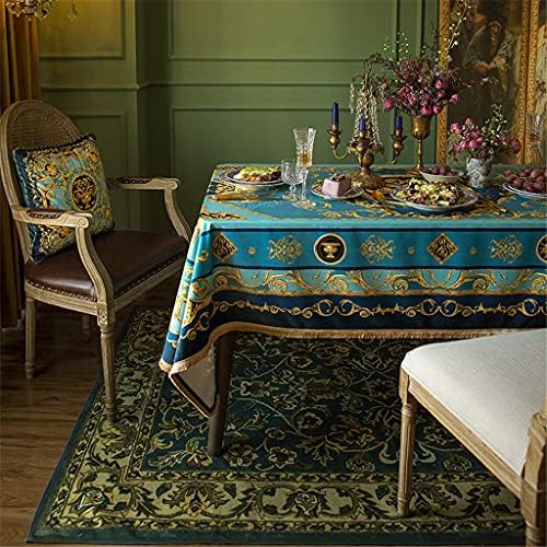TYMLRX Европейски стил покривка Американския стил на кръгла маса маса за Хранене, покривки за маси, TV Шкаф с масичка