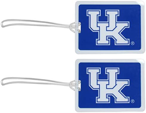 NCAA Kentucky дивите котки Vinyl Багажная етикет, 2pk, Синьо