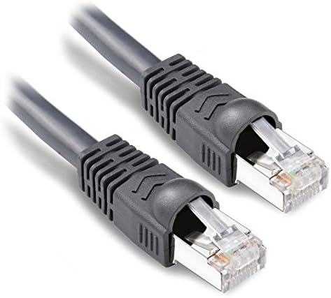 Открит Ethernet 25ft Cat6 Кабел, DbillionDa Екраниран Мотивирано UV-Устойчиви Водоустойчив Погребан захранващ Кабел