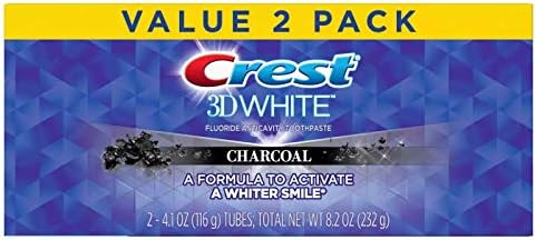 Паста за зъби Crest 3D White скара на дървени 4,1 унции (116 g) - Опаковка от 2 броя