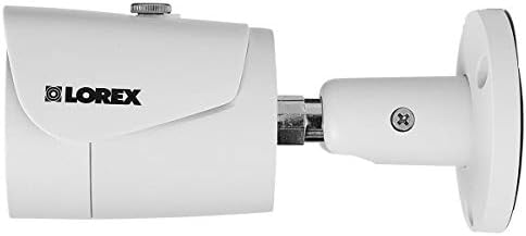 LOREX LNB4173B 4 Мегапикселова HD Всепогодная IP камера за сигурност с Цветен Нощно Виждане - 2 Бели Куршуми Камери